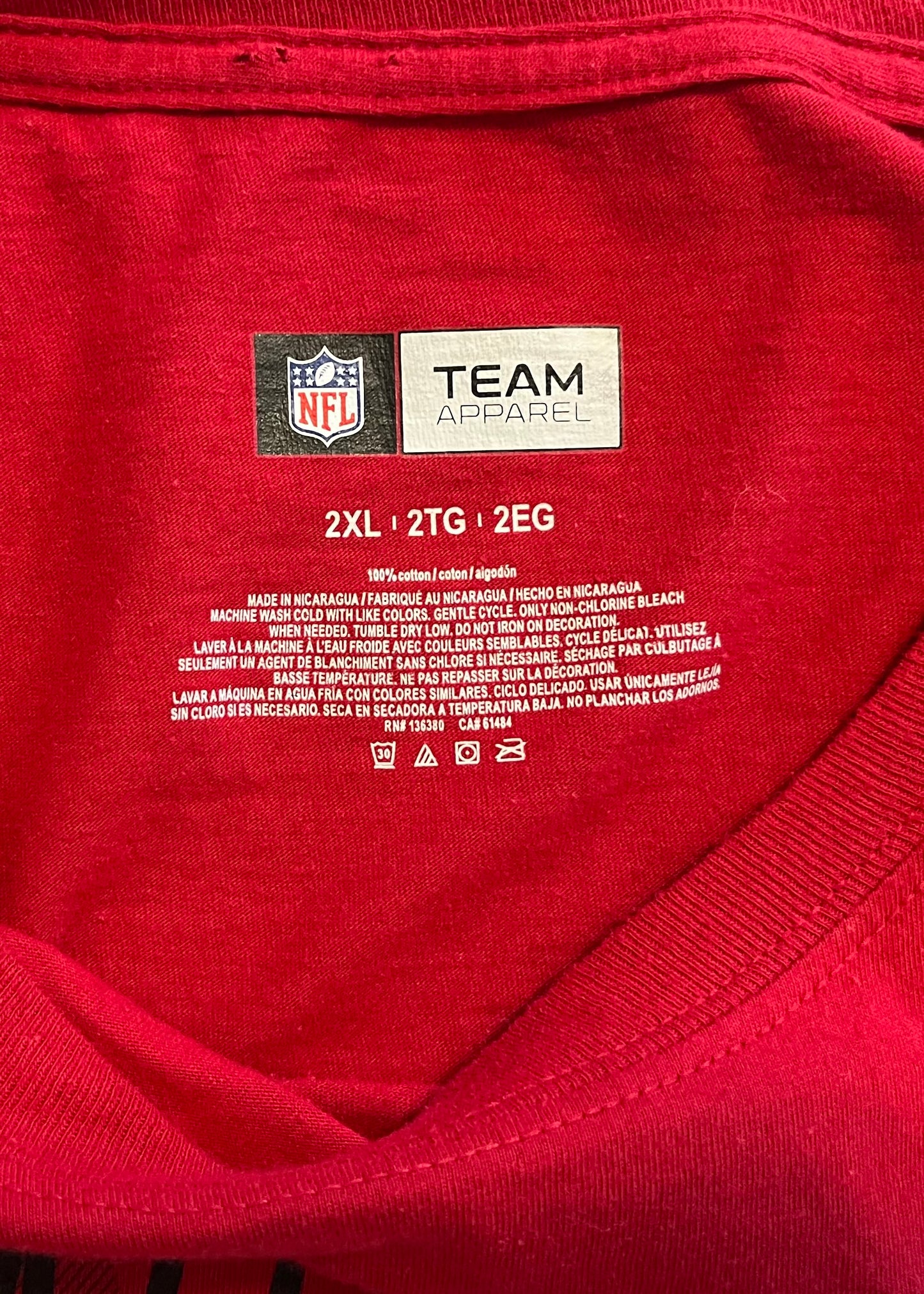 Atlanta Falcons - NFL - NFL Team Apparel Tee (XX-Large)