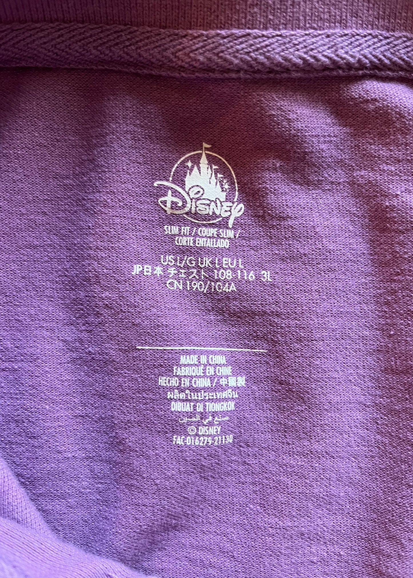 Disney - Mickey Mouse Slim Fit Golf Shirt (Large)