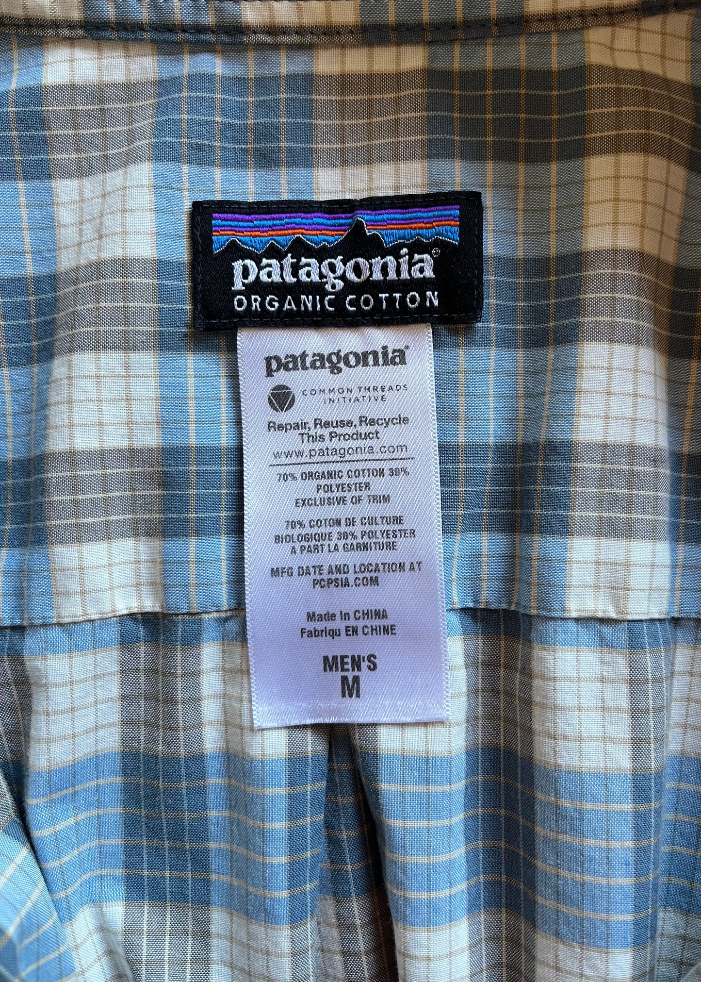 Patagonia - Organic Cotton Short Sleeve Dress Shirt (Medium)