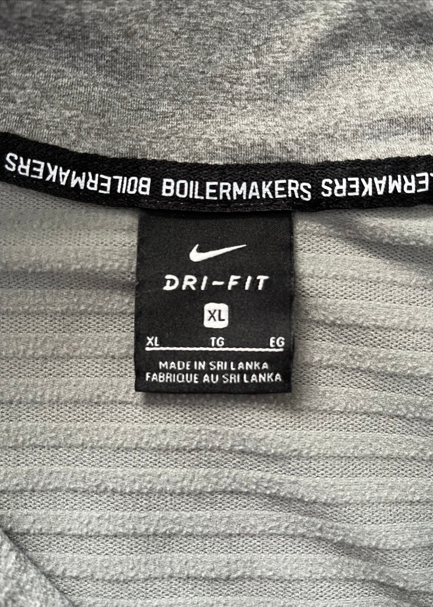 Purdue University - Nike Dri-Fit Quarter Zip (X-Large)