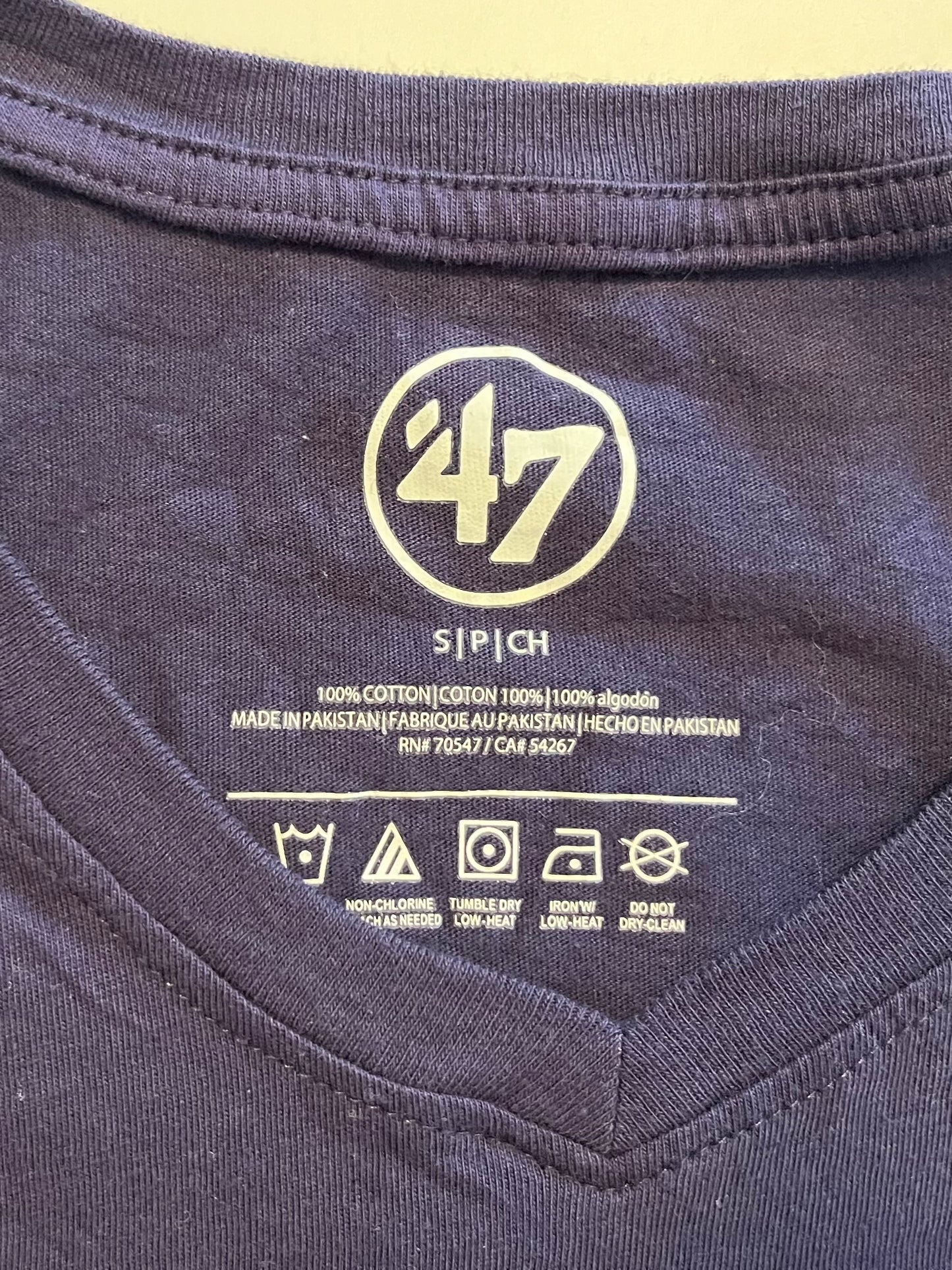 New England Patriots - NFL - 47'Brand Tee (Small)