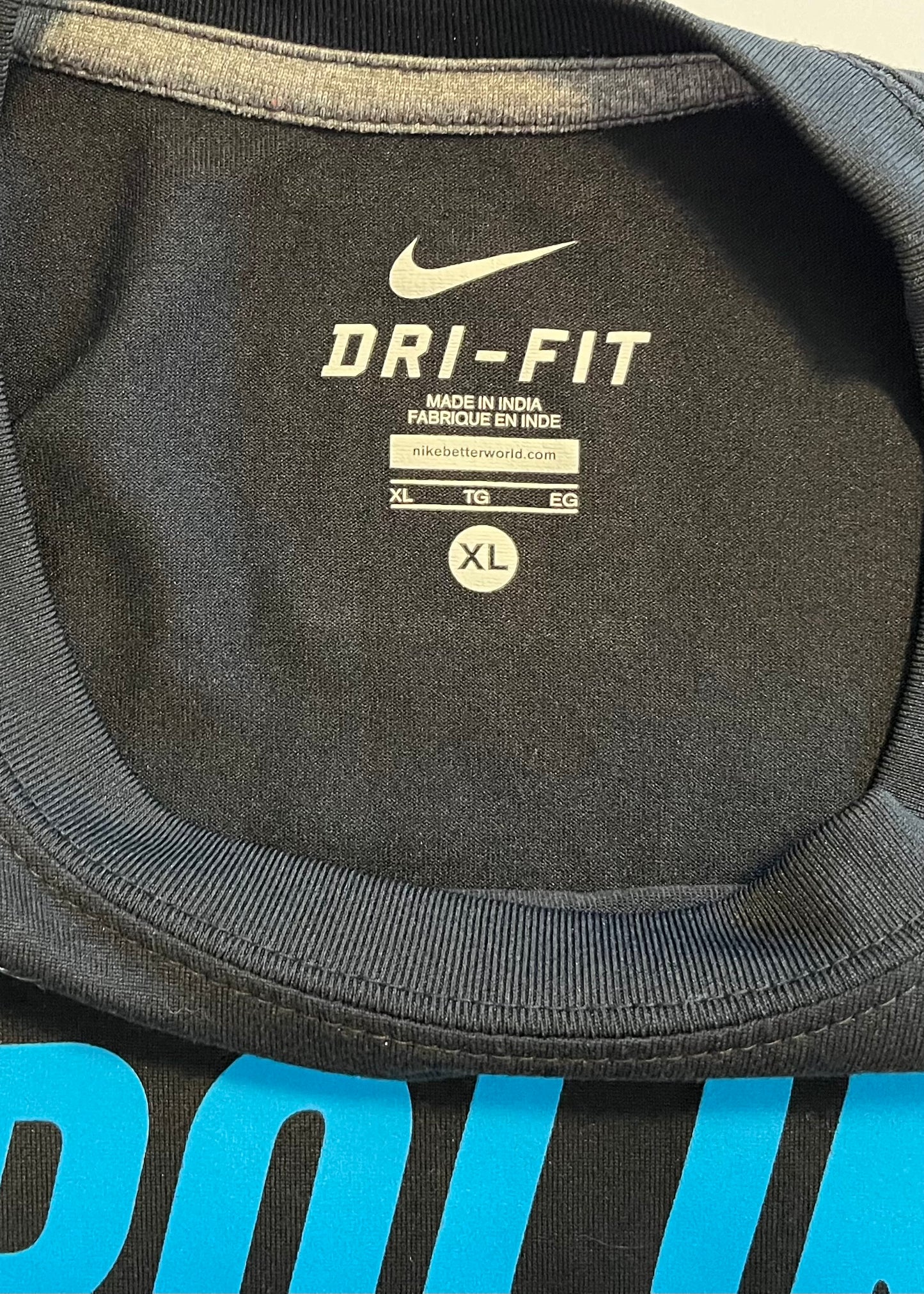 Carolina Panthers - NFL - Nike Dri-Fit Tee (X-Large)