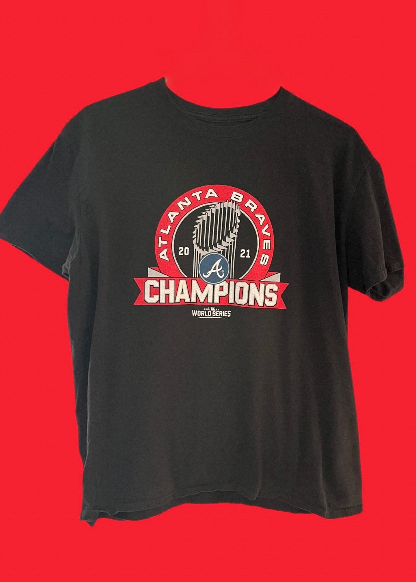 Atlanta Braves - MLB - 2021 Champions Fantatics T-Shirt (X-Large)