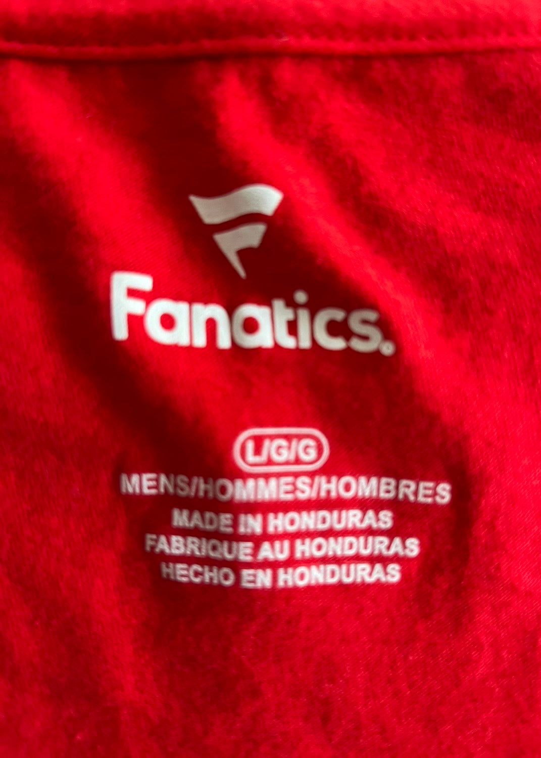 Carolina Hurricanes - NHL - Fanatics Long Sleeve T-Shirt (Large)