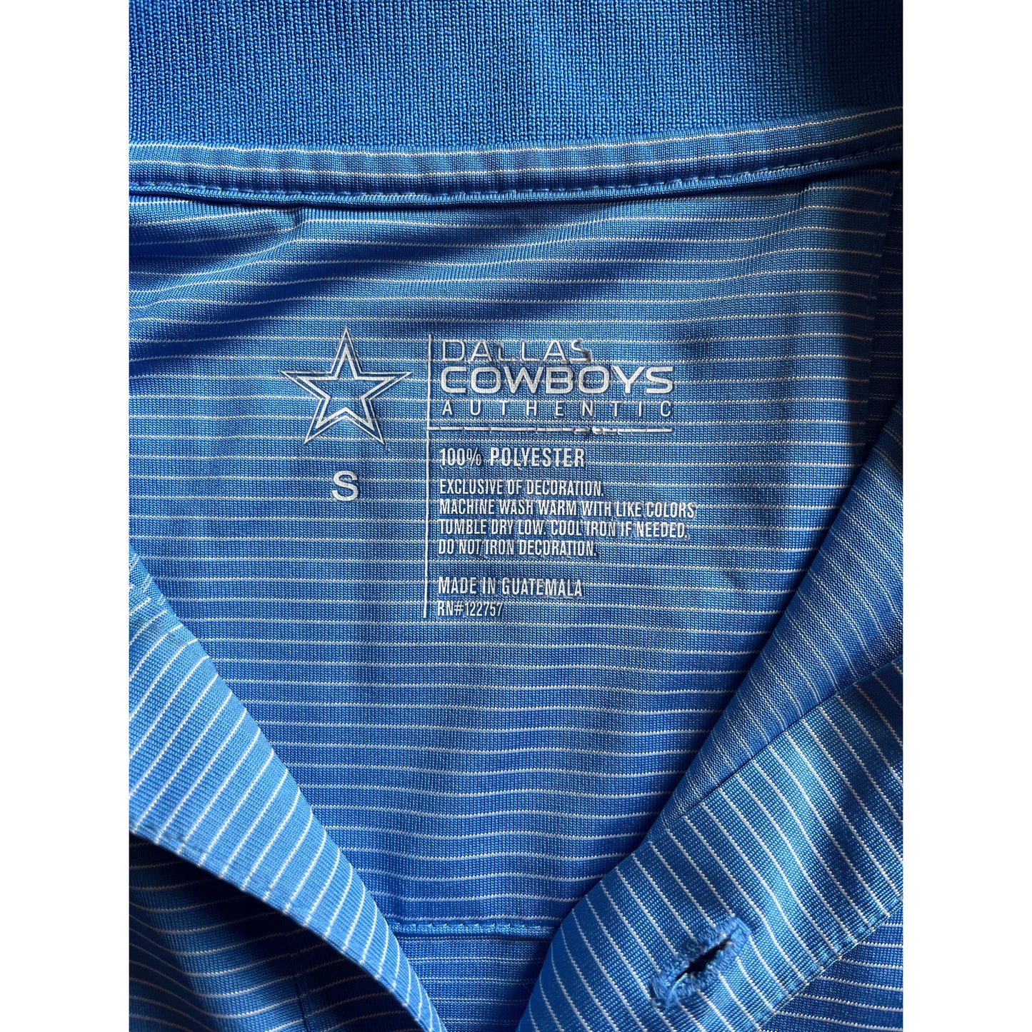 Dallas Cowboys - NFL - Dallas Cowboys Authentic Golf Shirt (Small)