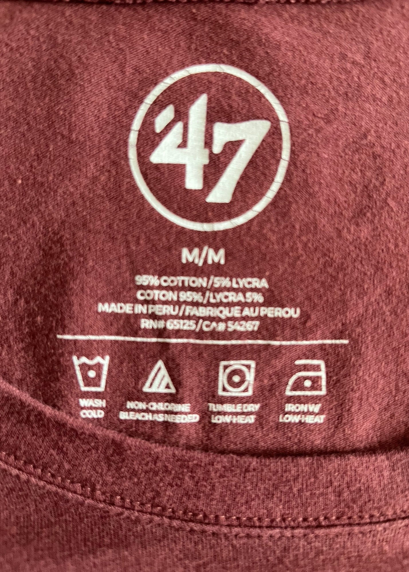 Virginia Tech - '47 Brand Long Sleeve T-Shirt (Medium)