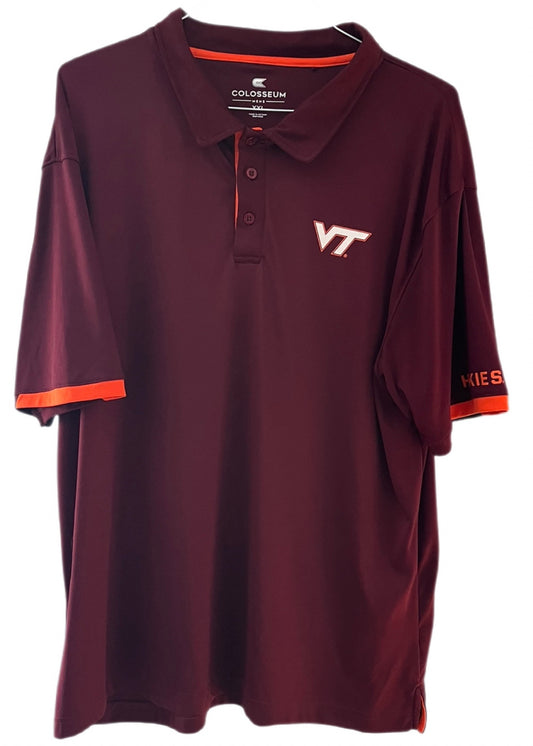 Virginia Tech - Collosseum Golf Shirt (XX-Large)