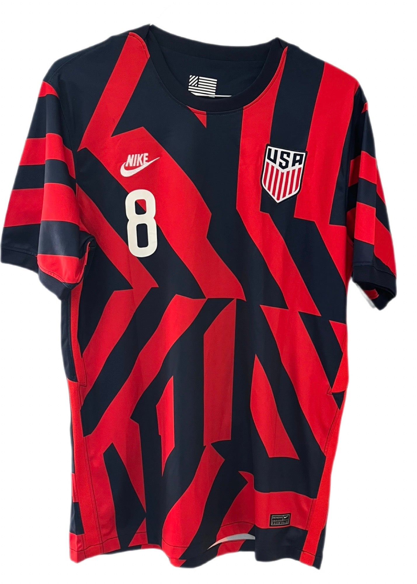 Weston McKennie #8 Team USA Jersey - Nike Dry-Fit (X-Large)