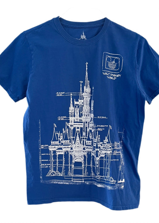 Disney - Cinderella’s Castle -  Walt Disney World Tee Shirt (Medium)