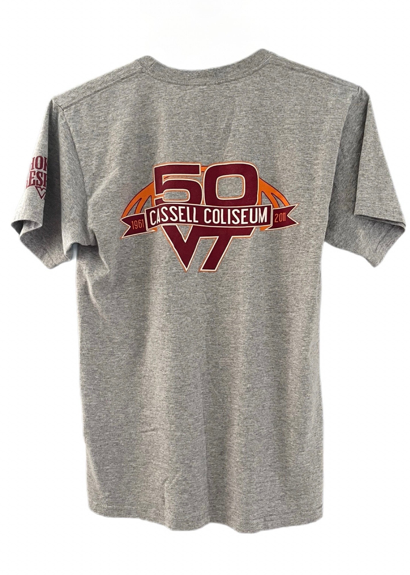Virginia Tech - Vintage 50 Years of Cassell Coliseum - Hanes T-Shirt (Small)