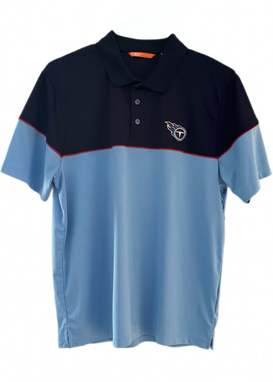 Tennessee Titans - Cutter & Buck Golf Shirt (Large)