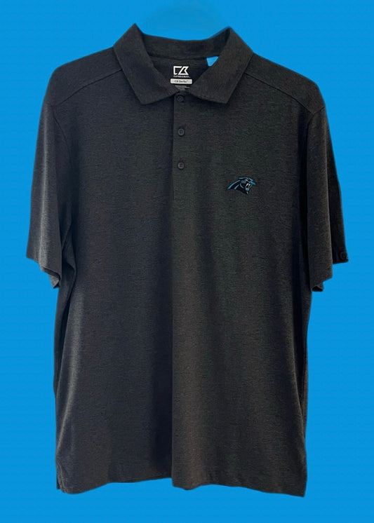 Carolina Panthers - Cutter & Buck Golf Shirt (Large)