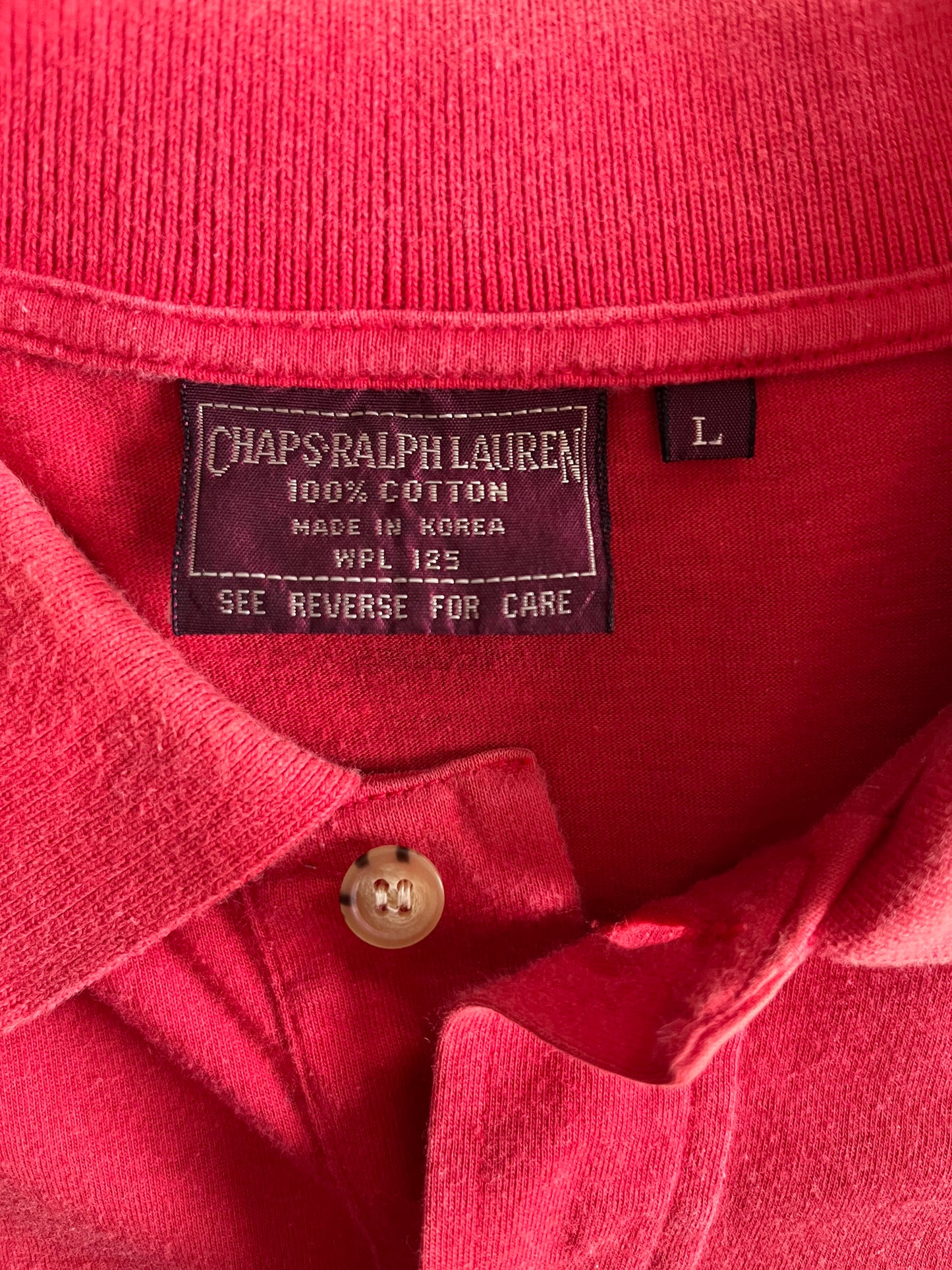 Vintage 90's Chaps-Ralph Lauren Polo (Large)