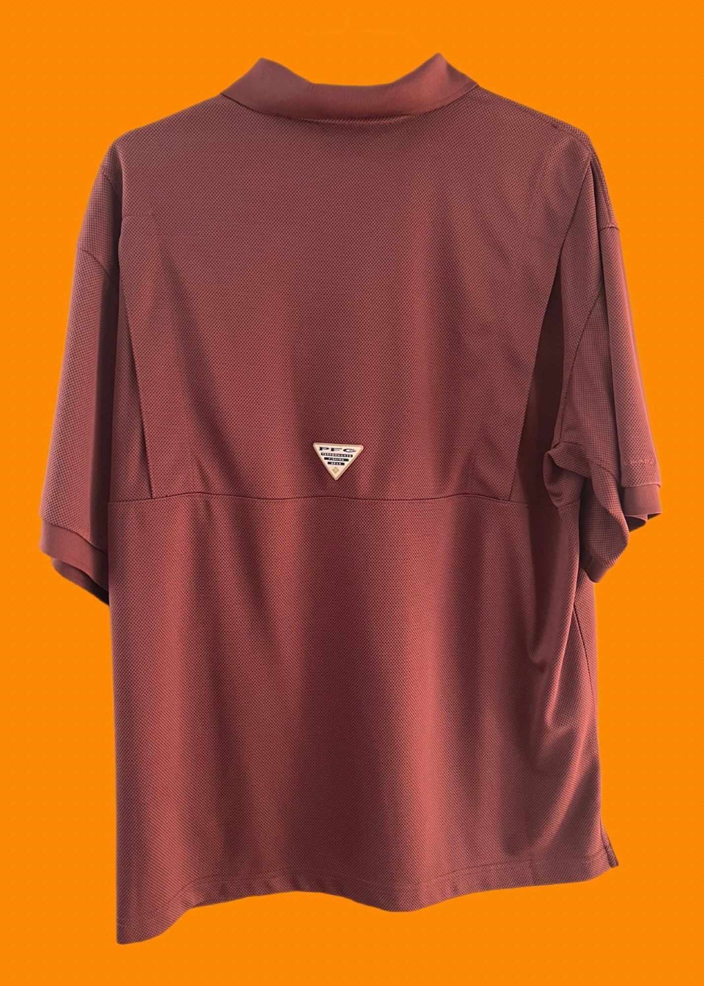 Virginia Tech - Columbia PFG Golf Shirt (Large)