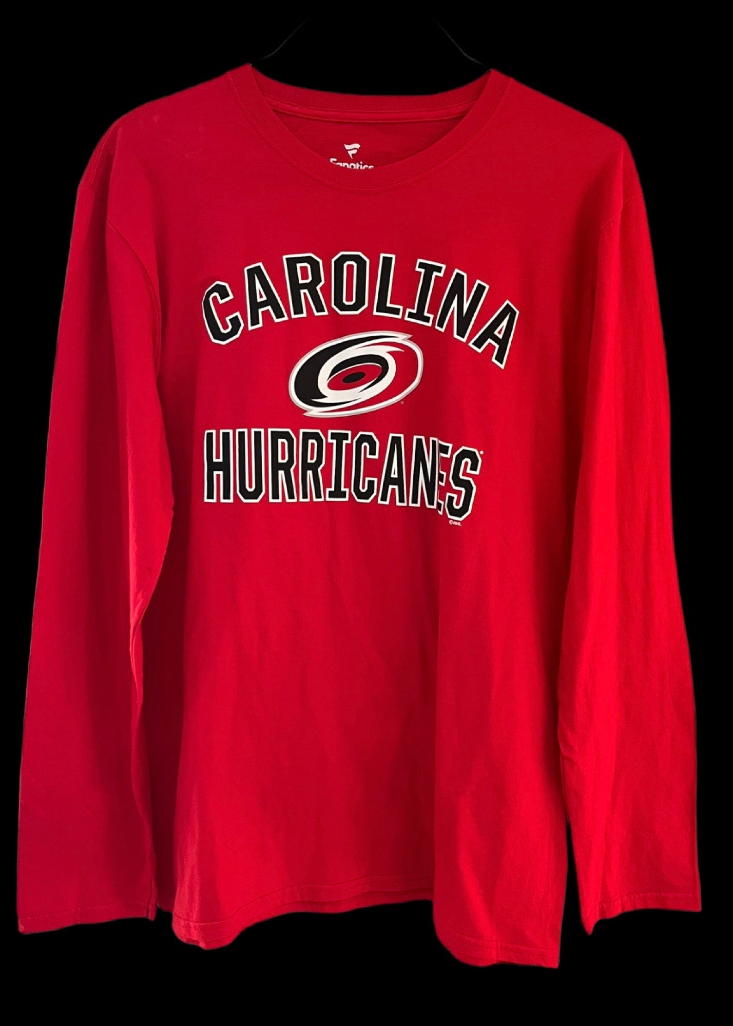 Carolina Hurricanes - NHL - Fanatics Long Sleeve T-Shirt (Large)