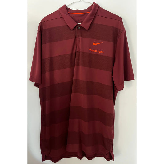 Virginia Tech -Nike Dri-Fit Golf Shirt (X-Large)