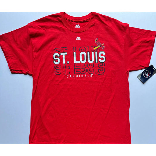 St. Louis Cardinals - MLB - Majestic Tee (X-Large)