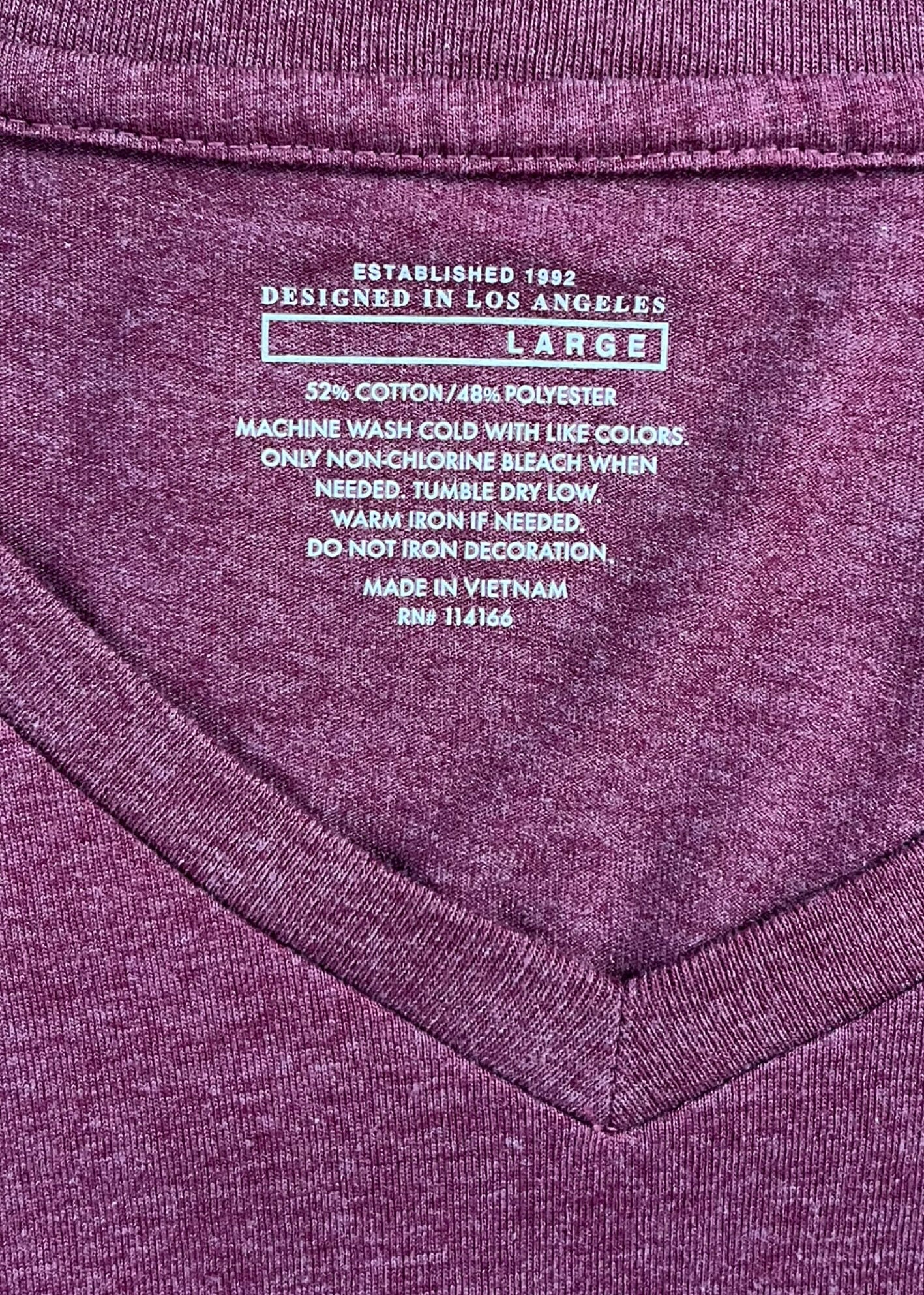 Virginia Tech - LA Apparel T-Shirt (Large)