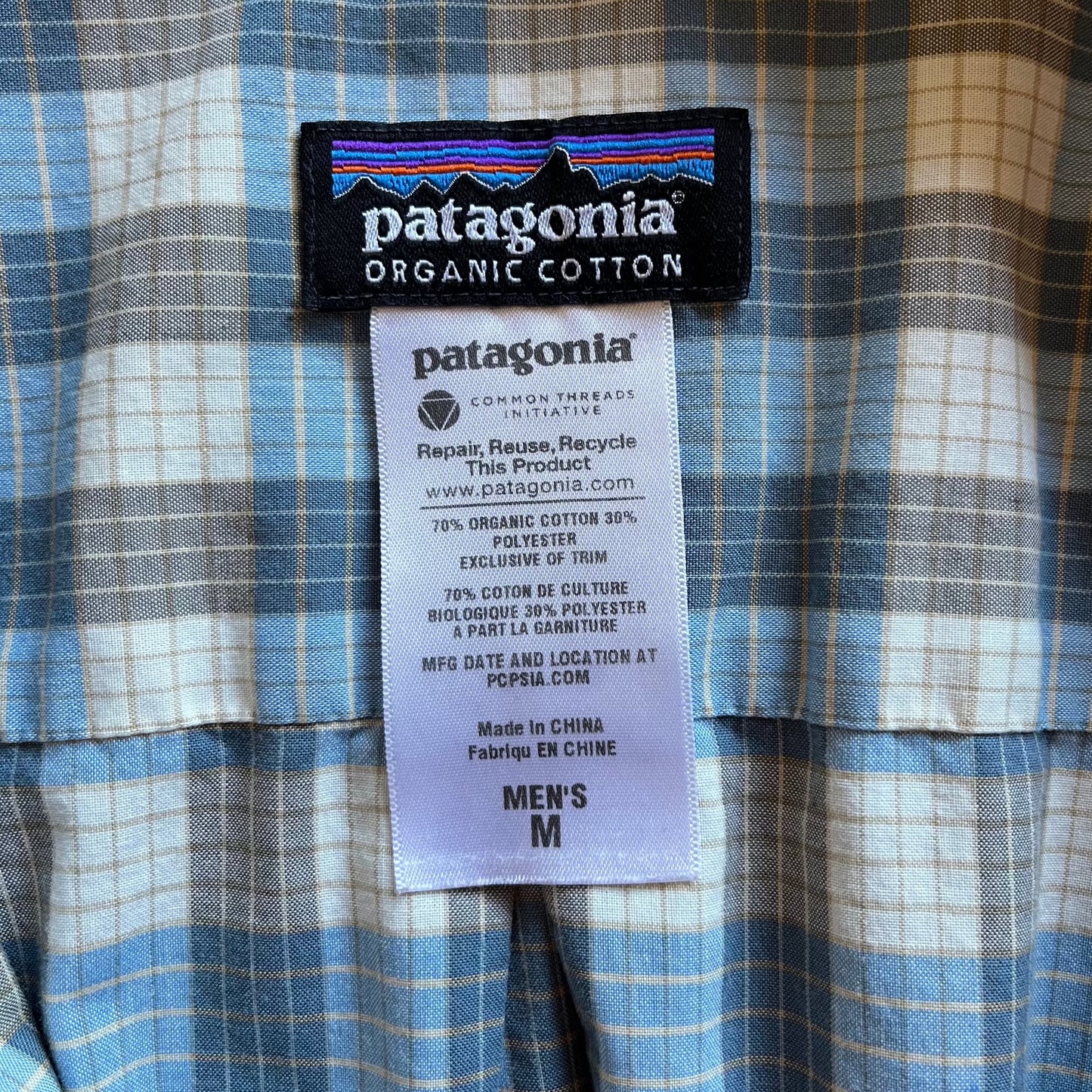 Patagonia - Organic Cotton Short Sleeve Dress Shirt (Medium)