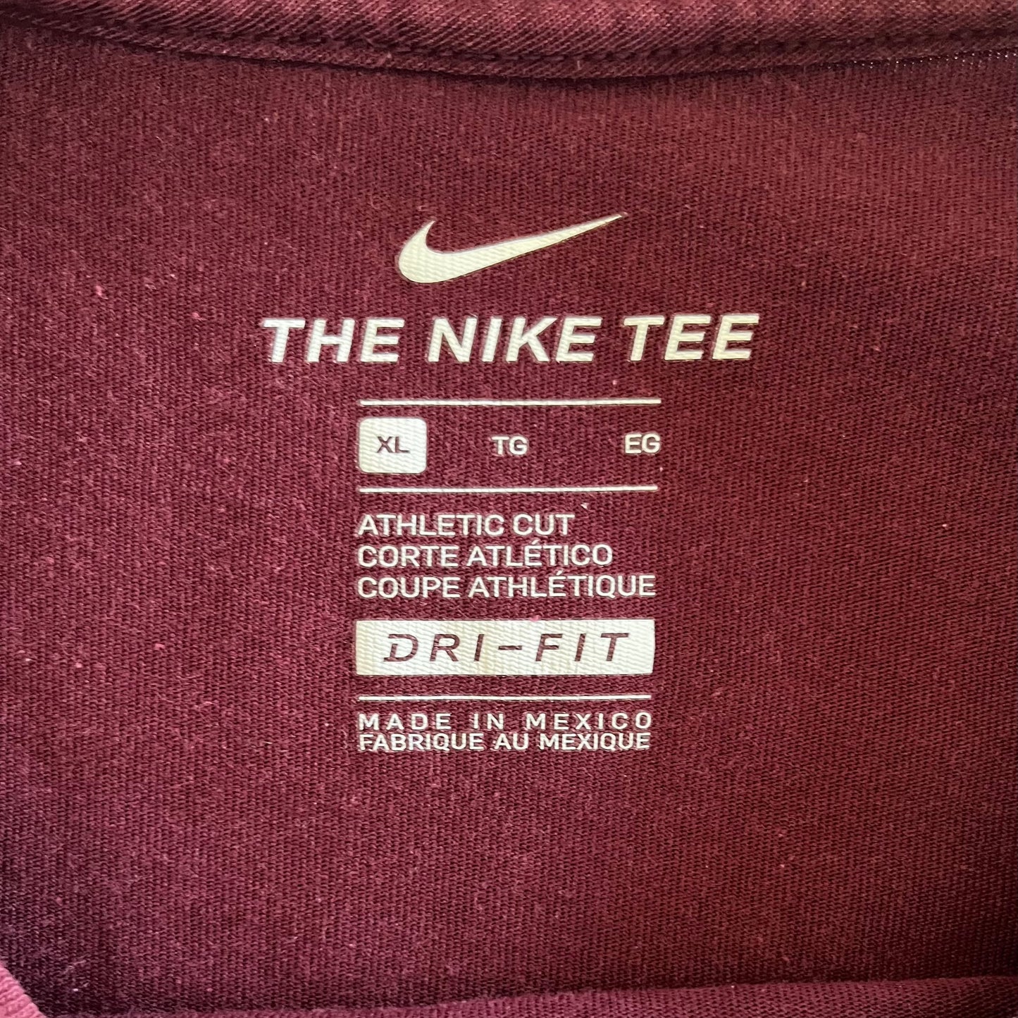 Virginia Tech - Nike Dri-Fit Tee (X-Large)