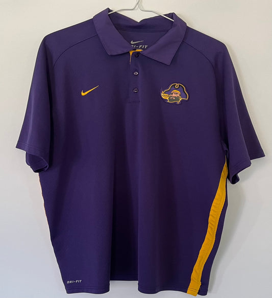 East Carolina University - Nike Dri-Fit Golf Shirt (X-Large)