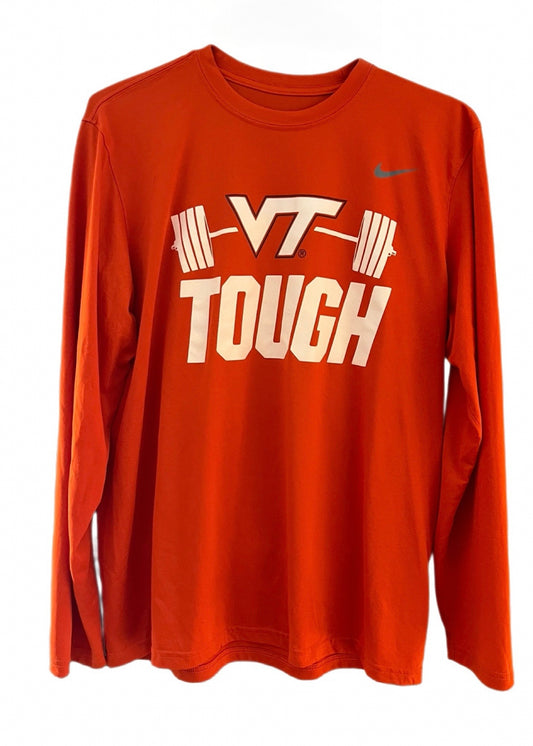 Virginia Tech - Nike Dri-Fit LongSleeve T-Shirt (X-Large)