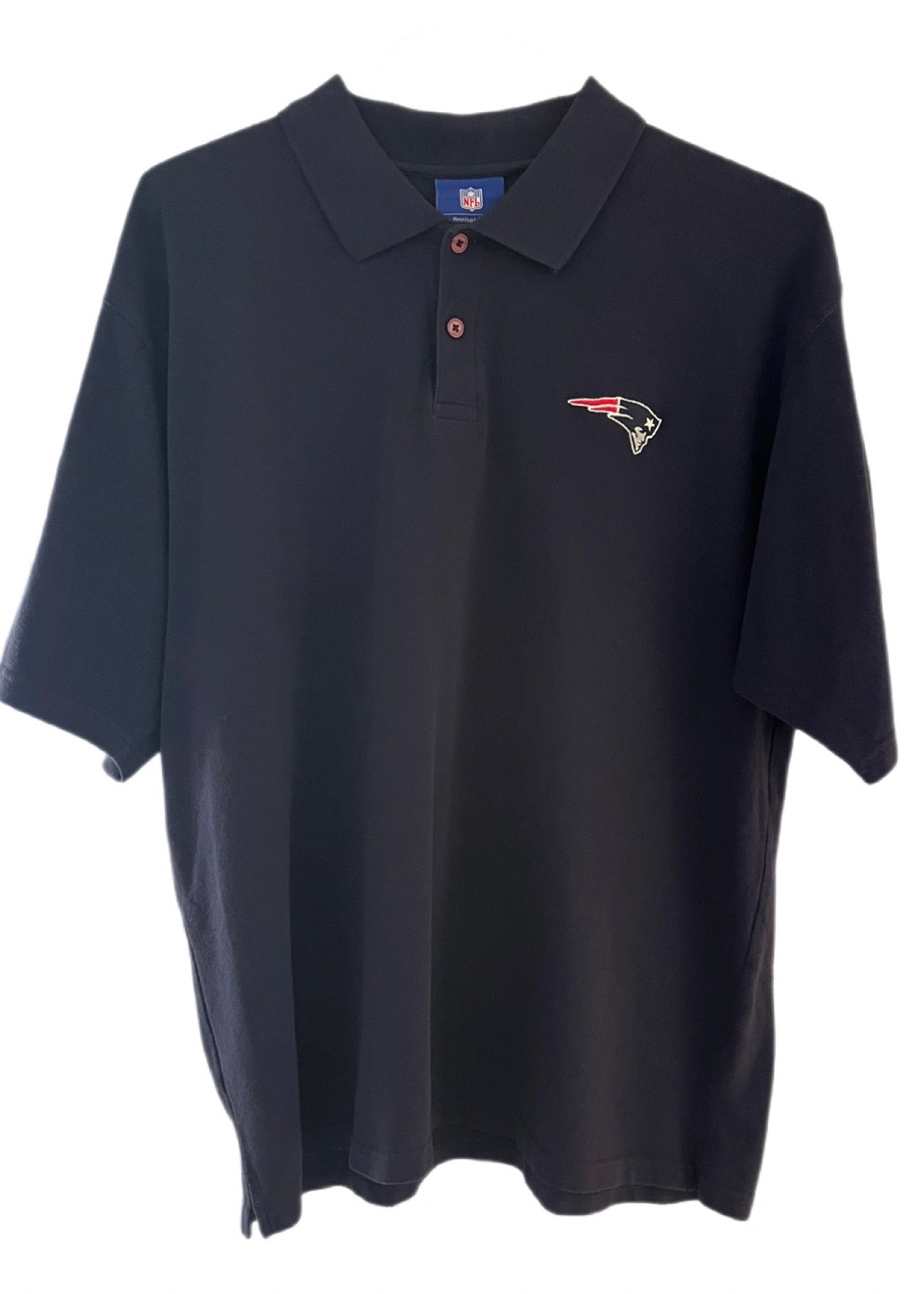 New England Patriots - Reebok Golf Shirt (Large)