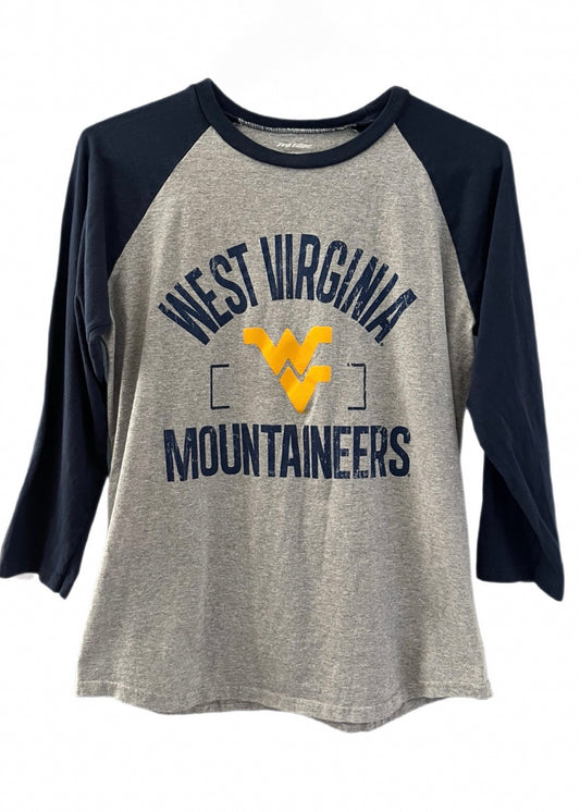 West Virginia University - Pro Edge Mid-Sleeve T-Shirt (Large)