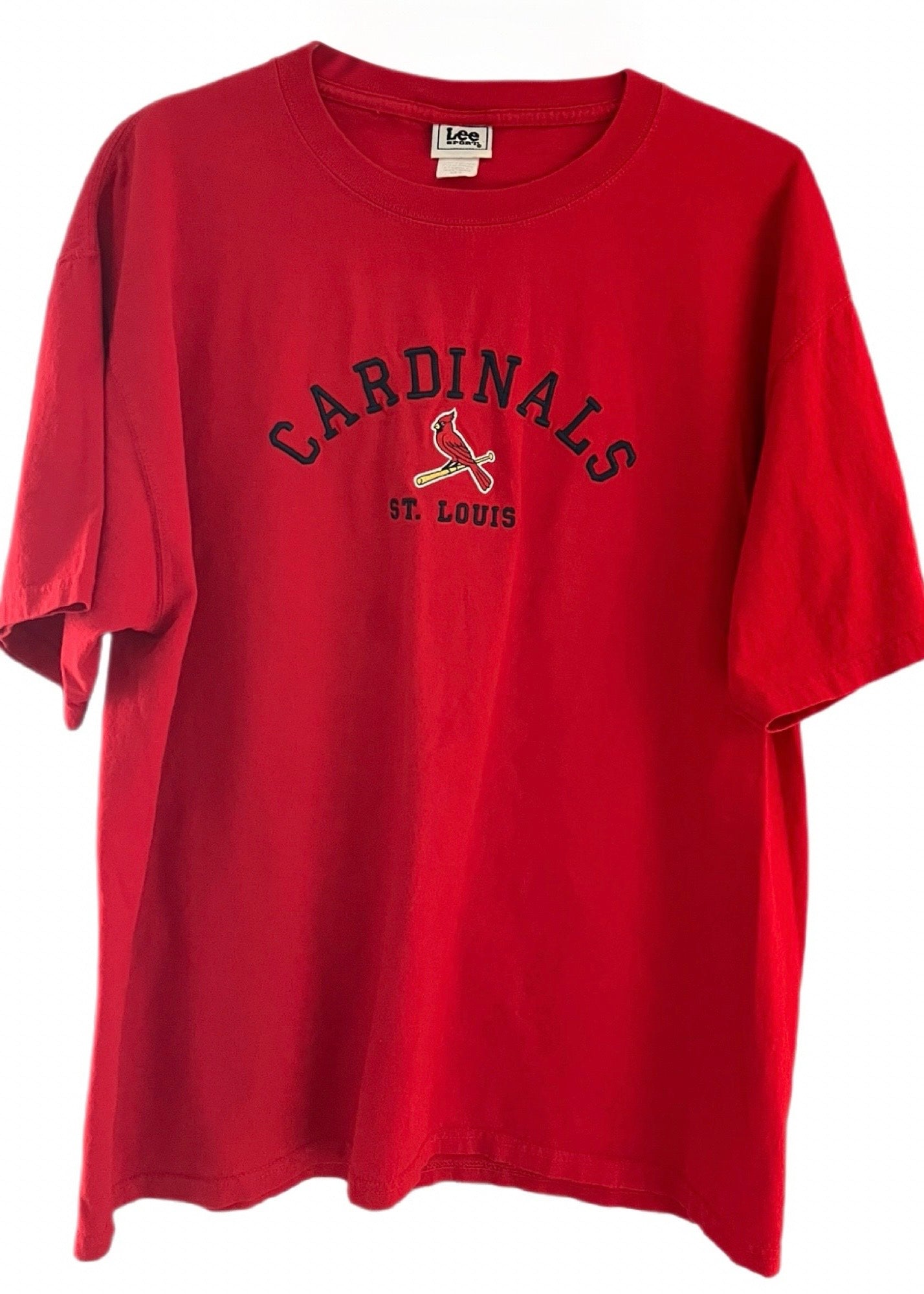 Vintage 90's St. Louis Cardinals - MLB - Lee Sport T-Shirt (X-Large)
