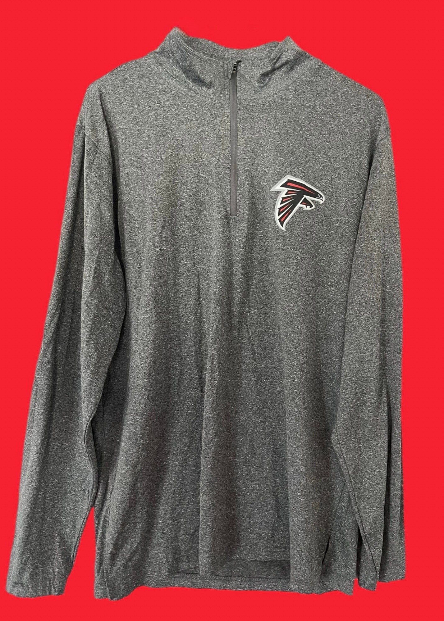 Atlanta Falcons - NFL - NFL Team Apparel Quarter Zip (Large)