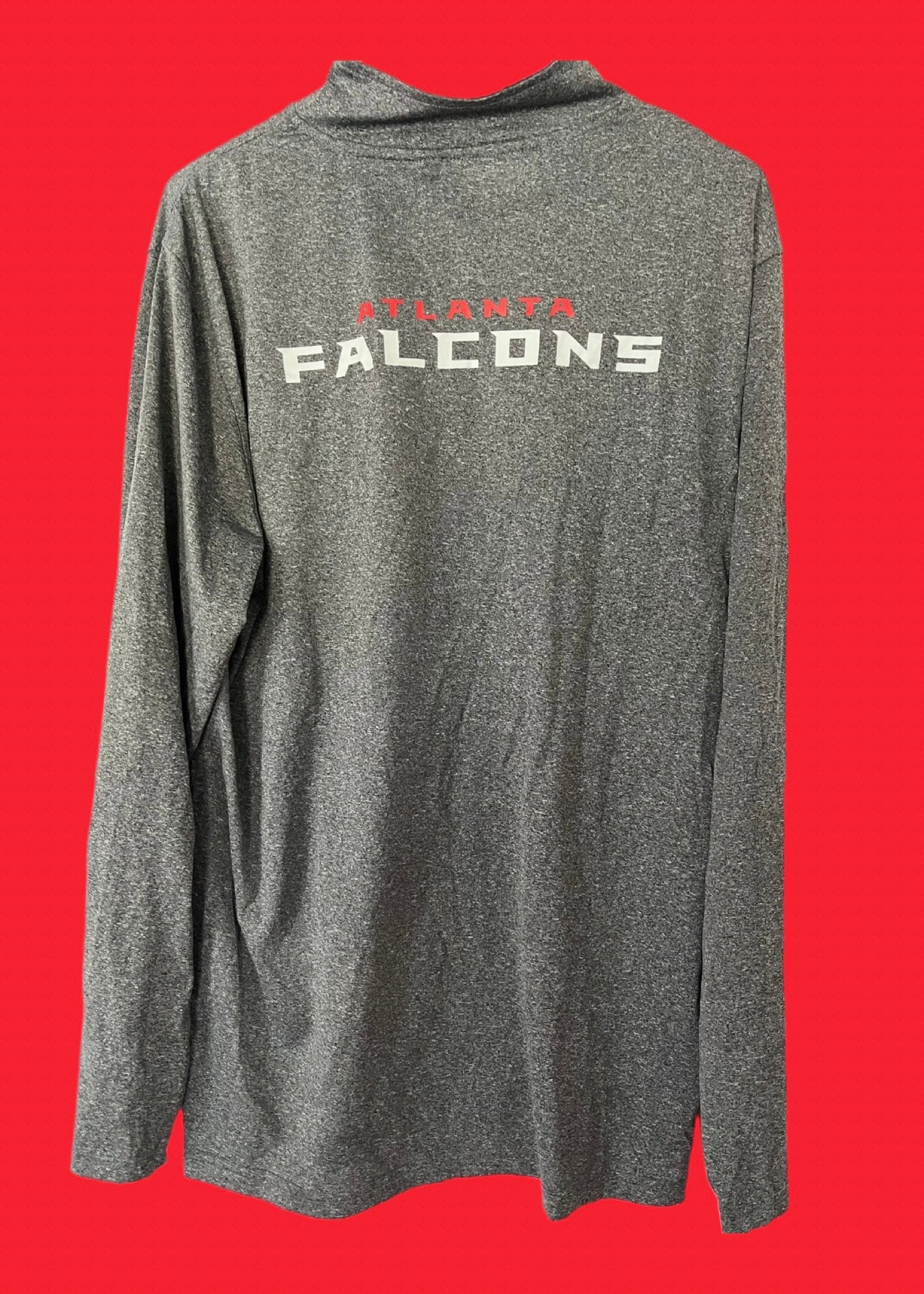 Atlanta Falcons - NFL - NFL Team Apparel Quarter Zip (Large)