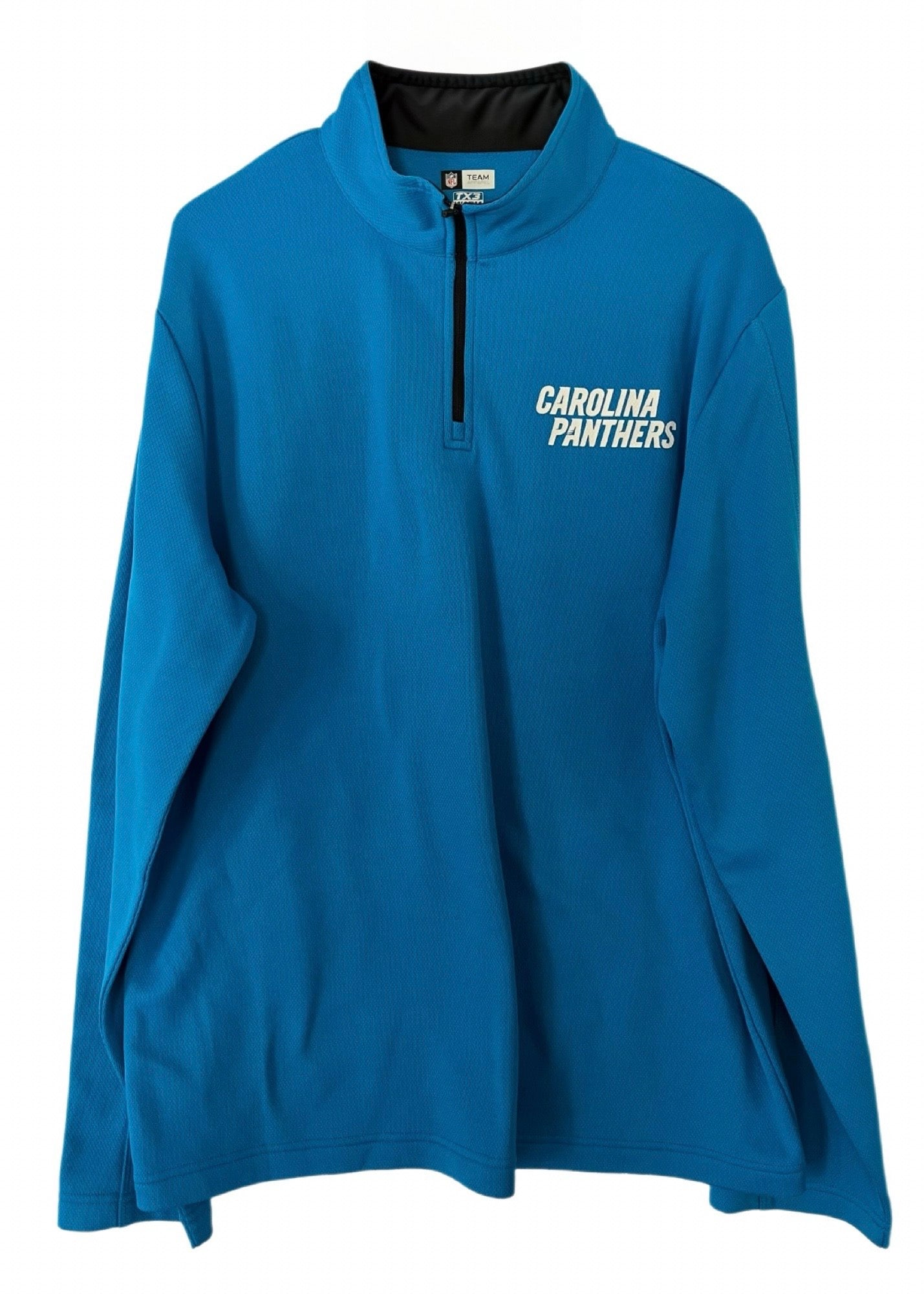 Carolina Panthers - NFL - NFL Team Apparel Quarter Zip (Large)