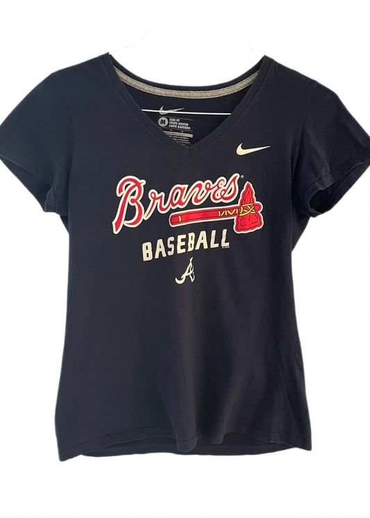 Atlanta Braves - MLB - Nike Slim Fit T-Shirt (Medium)