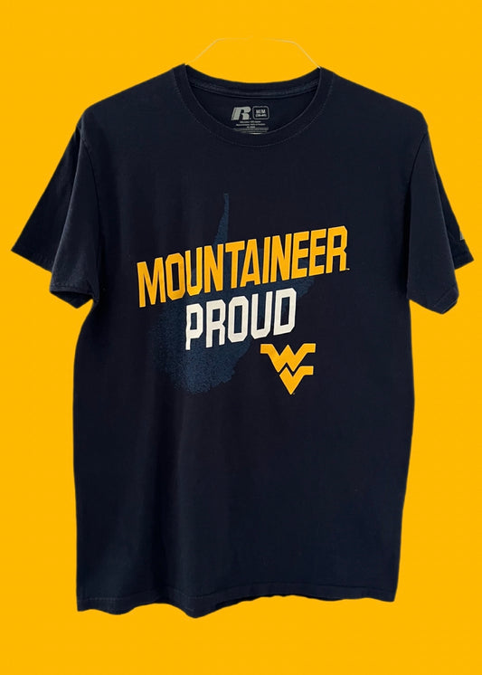 West Virginia University - Russell Athletic T-Shirt (Medium)